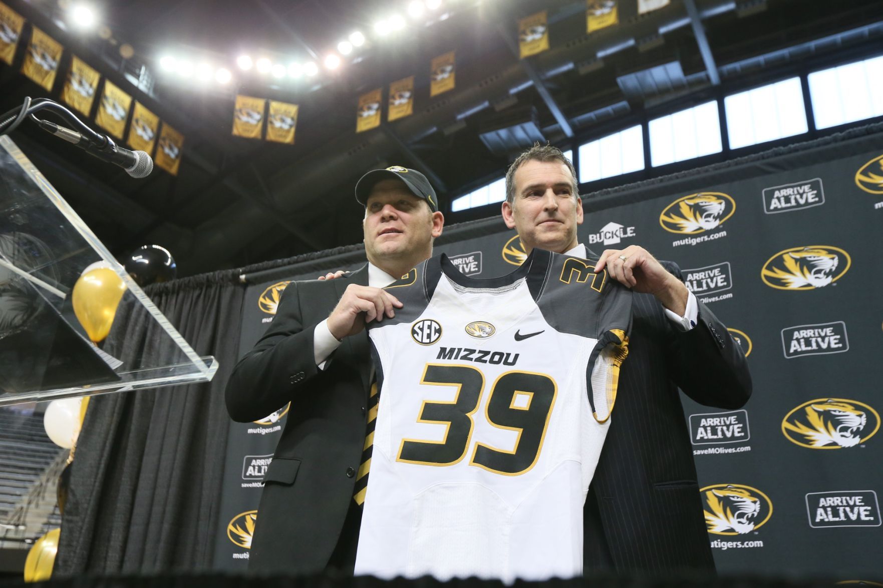 Barry Odom introduced as Mizzou football coach